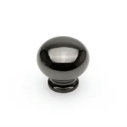 Pomello VALEA / Cromo nero