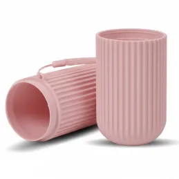 Custodia da viaggio per spazzolini da denti / Rosa