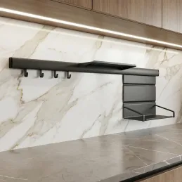 Set di mensole sospese OXXO I 900 mm / Antracite