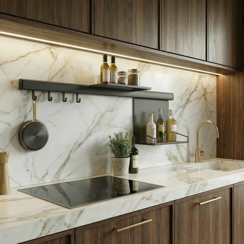 Set di mensole sospese OXXO I 900 mm / Antracite