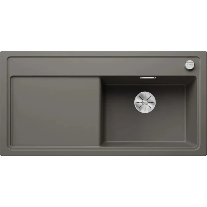 Lavello in ceramica Blanco ZENAR XL 6 S / con comando remoto dello scarico / vasca a destra