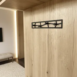 Appendiabiti KASTO XL / Nero opaco