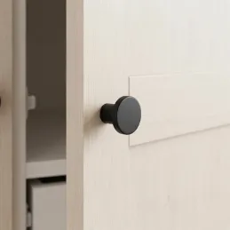 Pomello VITRA / Nero opaco