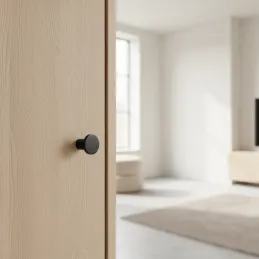 Pomello VITRA / Nero opaco