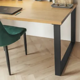 Gambe per tavolo ABRA / Nero opaco