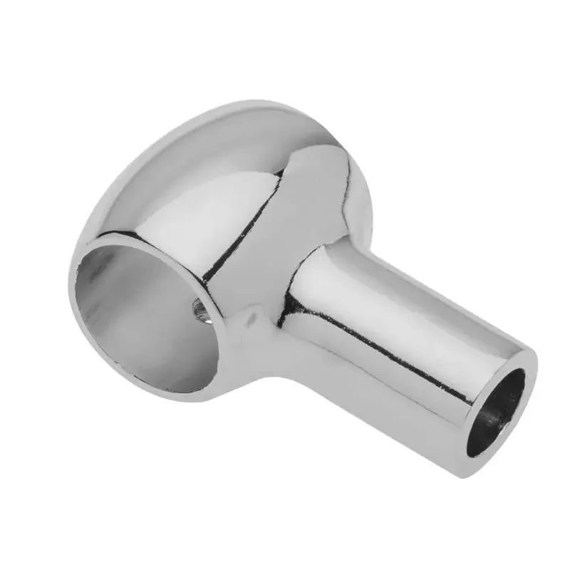 Supporto a parete per bastone per tende / Cromo lucido