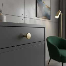 Pomello MAIRA / Oro spazzolato
