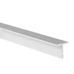 Profilo di giunzione universale per piano di lavoro da 38 mm con bordo dritto in ABS / Alluminio