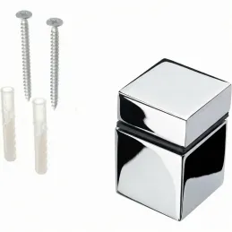 Supporto per mensola QUADRO Mini / Cromo lucido
