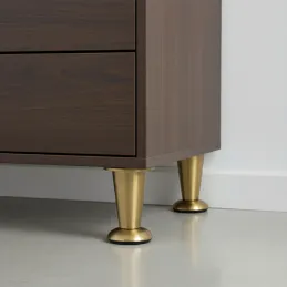 Piedino per mobili PALMA / Ottone spazzolato