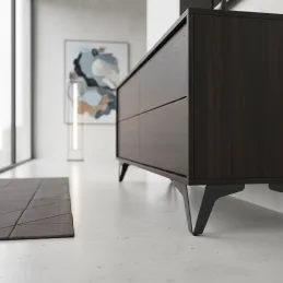 Piedino per mobili VENEA / Nero opaco