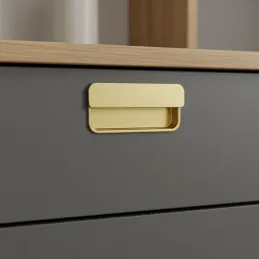 Maniglia da incasso RAMONA / Oro spazzolato