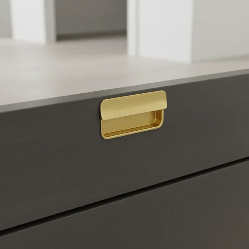 Maniglia da incasso RAMONA / Oro spazzolato