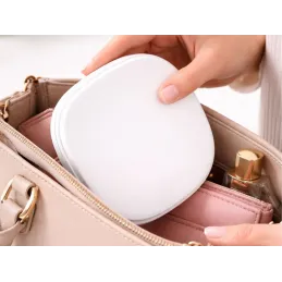 Specchio cosmetico con luce LED LIANO / Bianco