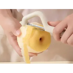 Sbucciatore universale per verdura e frutta / Bianco