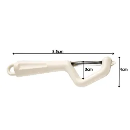 Sbucciatore universale per verdura e frutta / Bianco