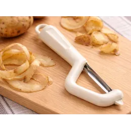 Sbucciatore universale per verdura e frutta / Bianco