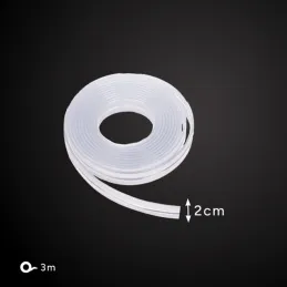 Guarnizione protettiva autoadesiva per mobili 3 m / Trasparente