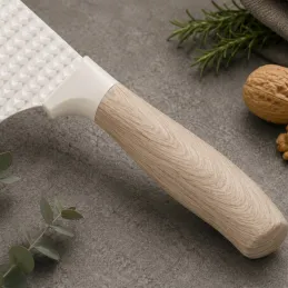 Set da 6 coltelli da cucina con forbici e pelapatate UGO / Crema