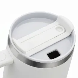 Bicchiere termico per bevande TROPHY 1200 ml / Bianco