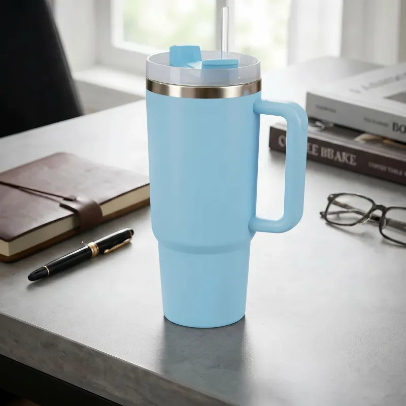 Bicchiere termico per bevande TROPHY 1200 ml / Blu