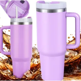 Bicchiere termico per bevande TROPHY 1200 ml / Viola