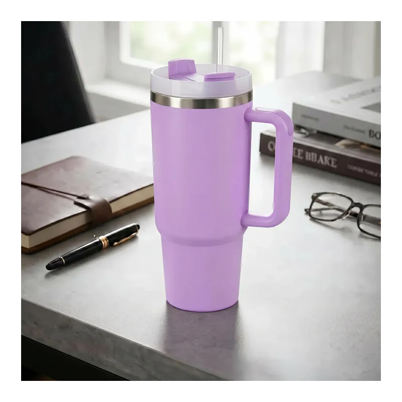 Bicchiere termico per bevande TROPHY 1200 ml / Viola