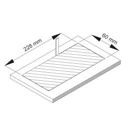 Multipresa elettrica EUROBOX 2x230V + 1xUSB C+A SCHUKO / Nero opaco