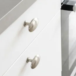 Maniglia a pomolo ALFREDO / Acciaio inox satinato
