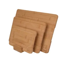 Set di 3 taglieri MASTER CHIEF / Legno di bambù