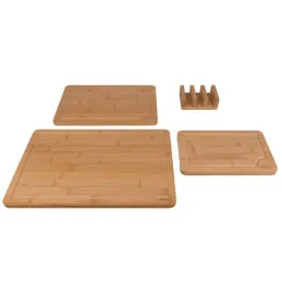 Set di 3 taglieri MASTER CHIEF / Legno di bambù