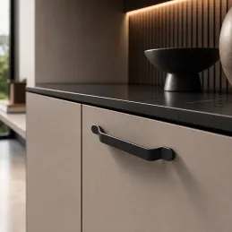 Maniglia DROP / Nero opaco