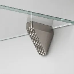 Reggipiano per vetro con guarnizione ELO D5 / Nichel - 10 pz.