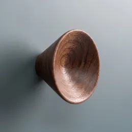 Pomello in legno APOLO / Noce americano