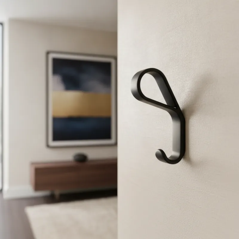 Appendiabiti di lusso DROP / Nero opaco