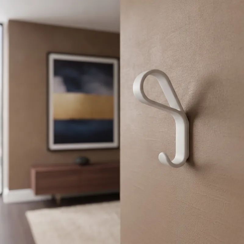 Appendiabiti di lusso DROP / Bianco opaco