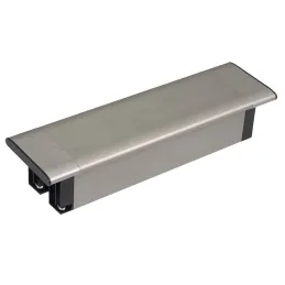 Multipresa da incasso SLIM BOX SCHUKO 3x 230V / Acciaio inox