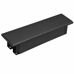 Multipresa da incasso SLIM BOX SCHUKO 3× 230 V / Nero opaco