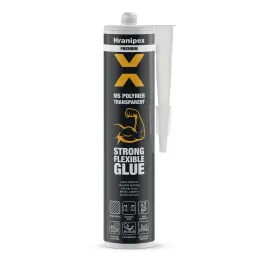 Adesivo MS POLYMER 290 ml con fissaggio immediato / Trasparente