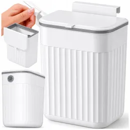 Cestino BIBA da appendere all’anta, 11 L / Bianco