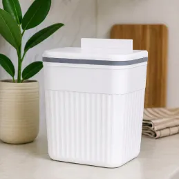 Cestino BIBA da appendere all’anta, 11 L / Bianco