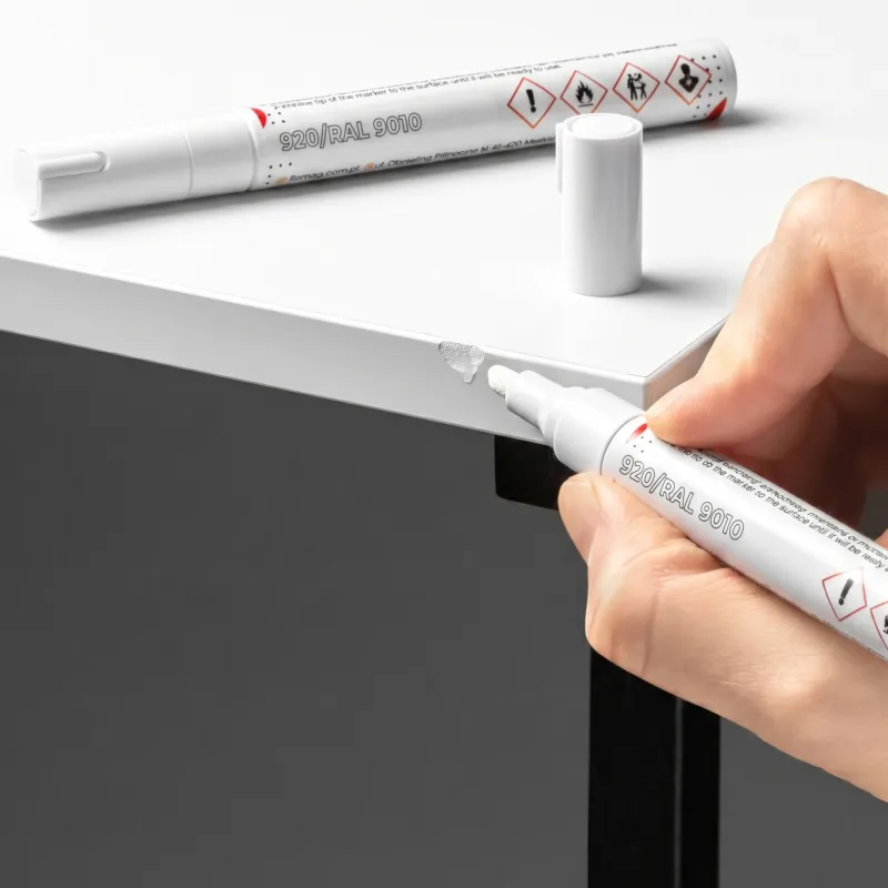 Pennarello per ritocchi per mobili RETA 12 ml / Bianco RAL 9010