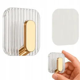 Appendino adesivo GLAMOUR / Oro spazzolato