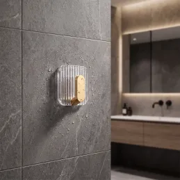 Appendino adesivo GLAMOUR / Oro spazzolato