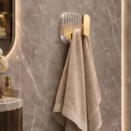 Appendino adesivo GLAMOUR / Oro spazzolato