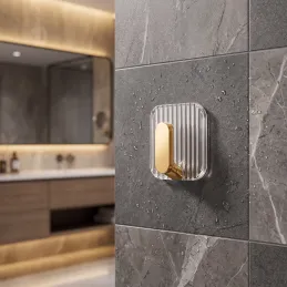 Appendino adesivo GLAMOUR / Oro spazzolato