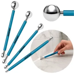 Set di 4 utensili per stuccatura e siliconatura