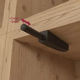 Pistone per l’apertura senza maniglia delle ante MOVE Mini / Nero
