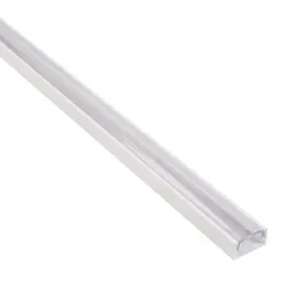 Profilo in alluminio ZARIA per illuminazione a LED con copertura trasparente / Bianco opaco