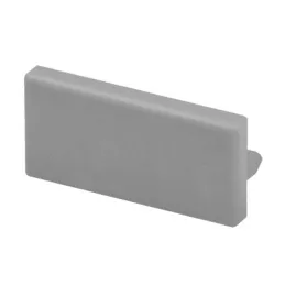 Tappo terminale per profilo LED ZARIA - senza foro / Grigio